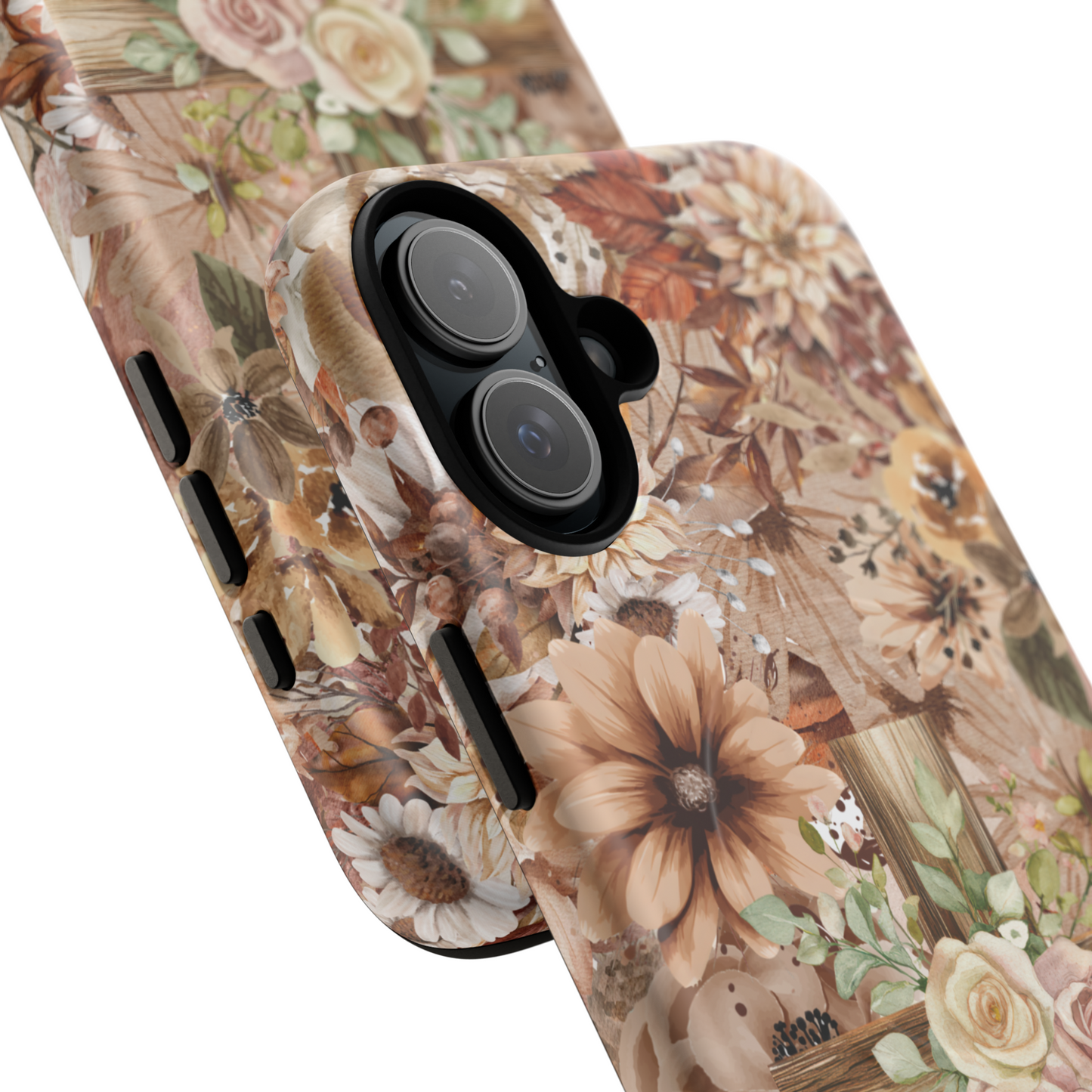 Vintage Floral Phone Case | Tough Magsafe iPhone Case