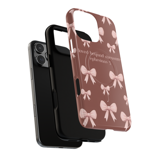 Pink Bows | Tough Magsafe iPhone Case
