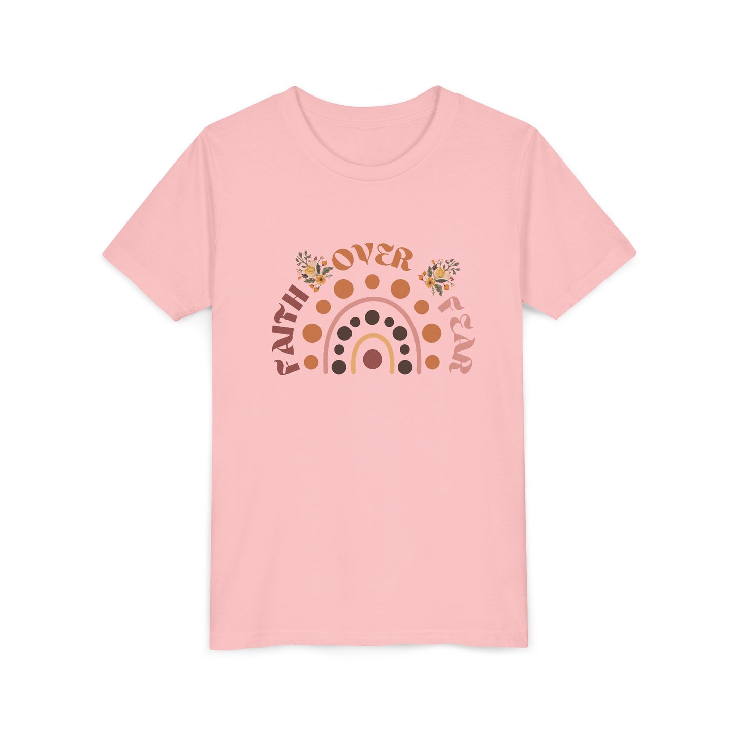 Faith Over Fear Youth Tee- 2 Timothy 1:7