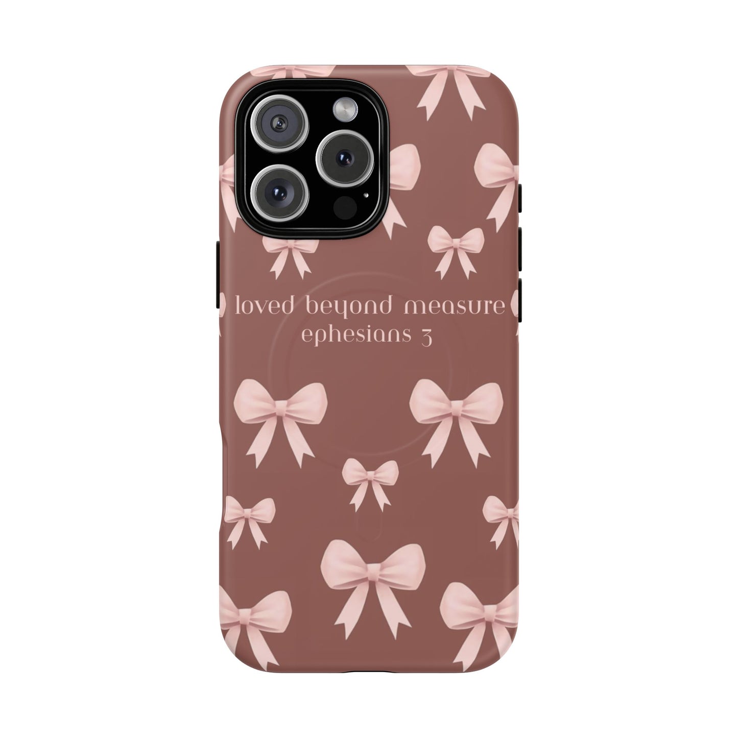 Pink Bows | Tough Magsafe iPhone Case