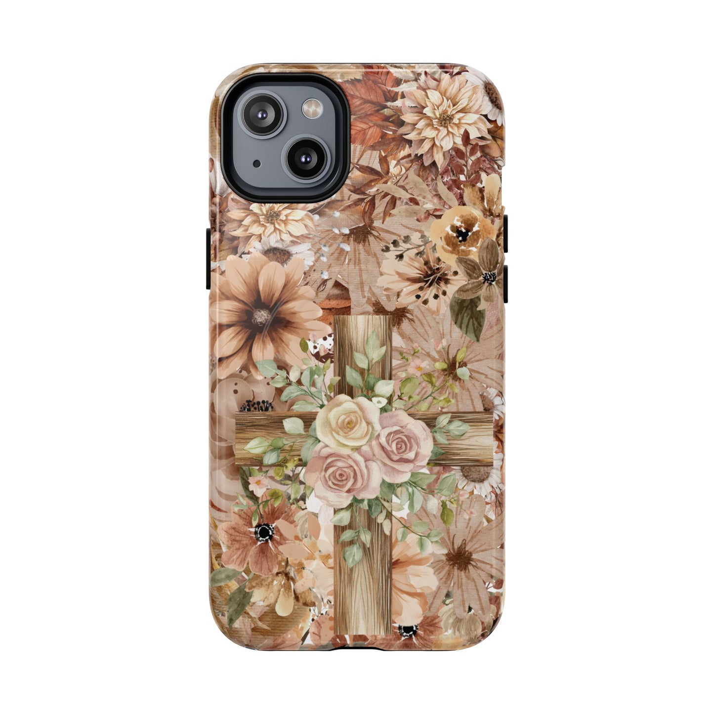 Vintage Floral Phone Case | Tough Magsafe iPhone Case