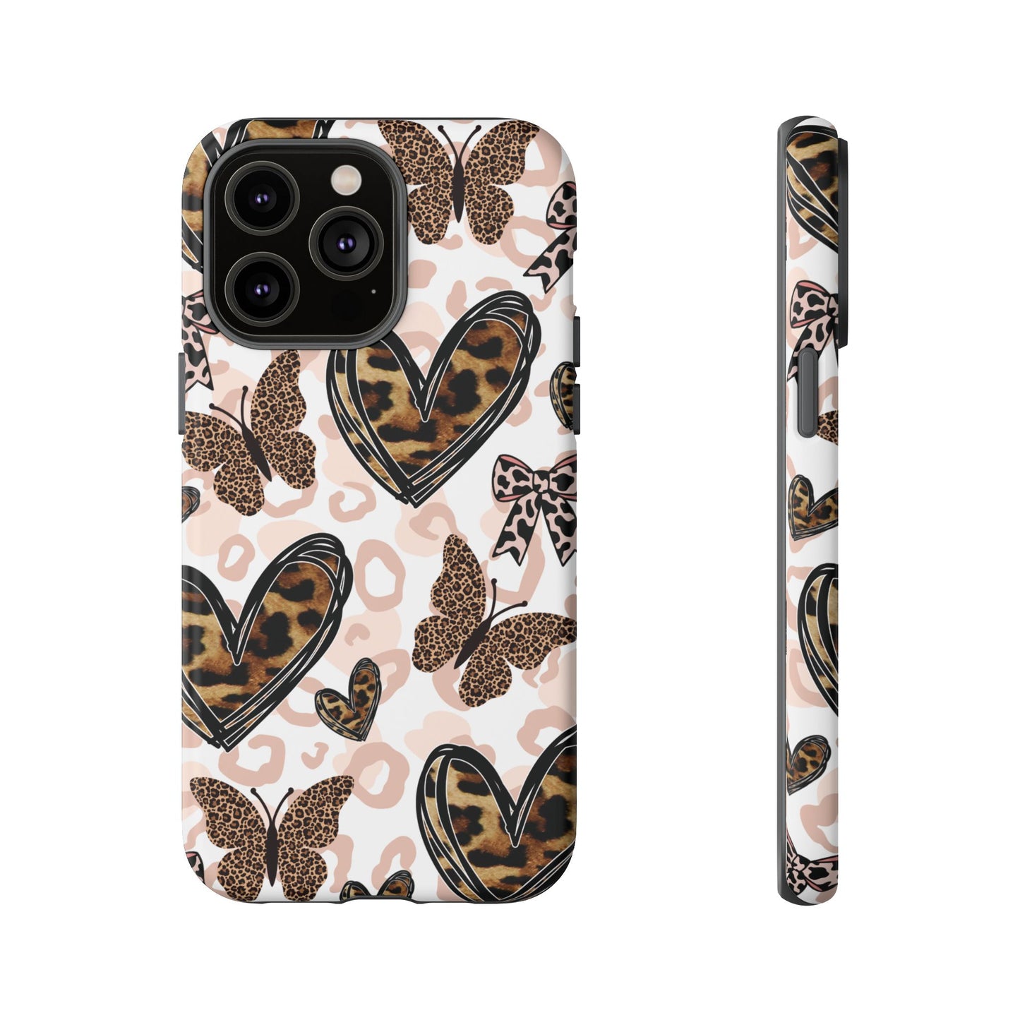 Cheetah Print Hearts & Butterflies | Samsung, Google, & iPhone