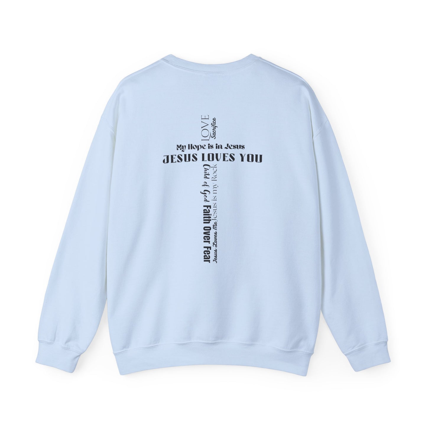 Jesus Loves You Cross Pullover