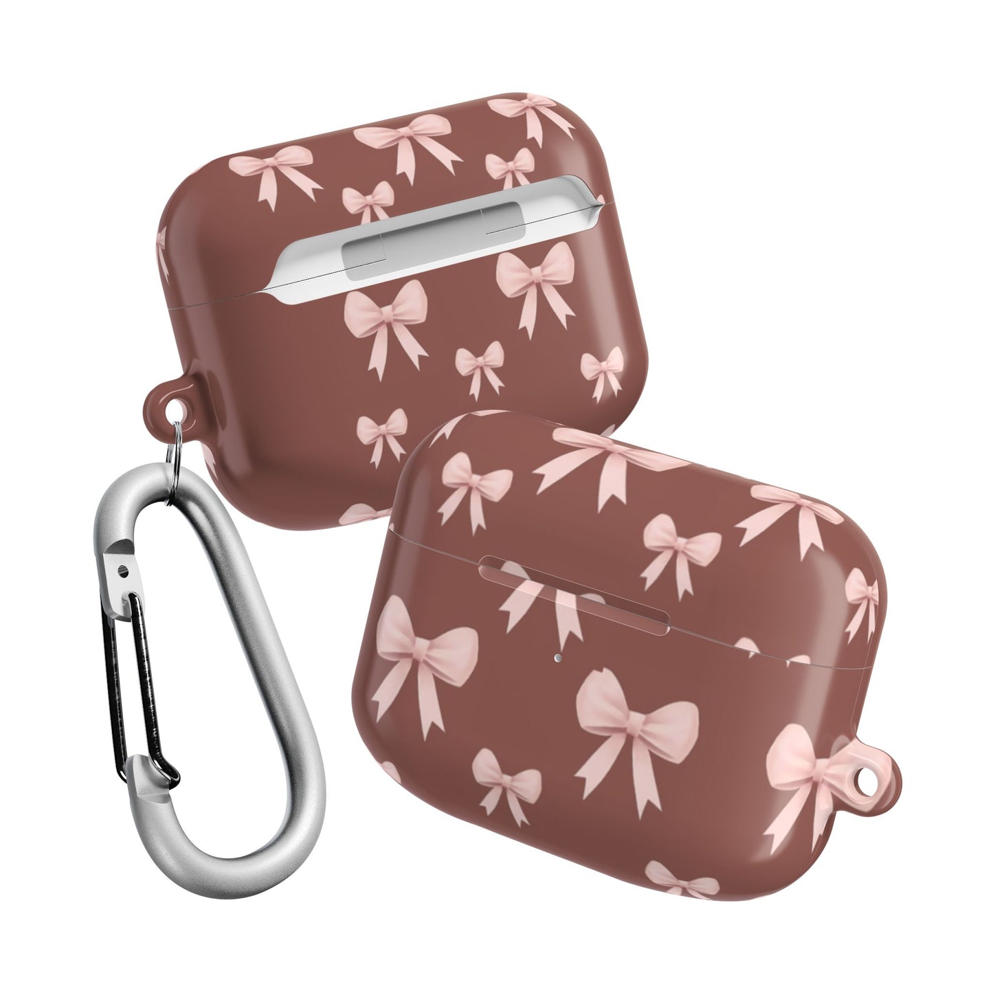 Pink Bows Airpod Case