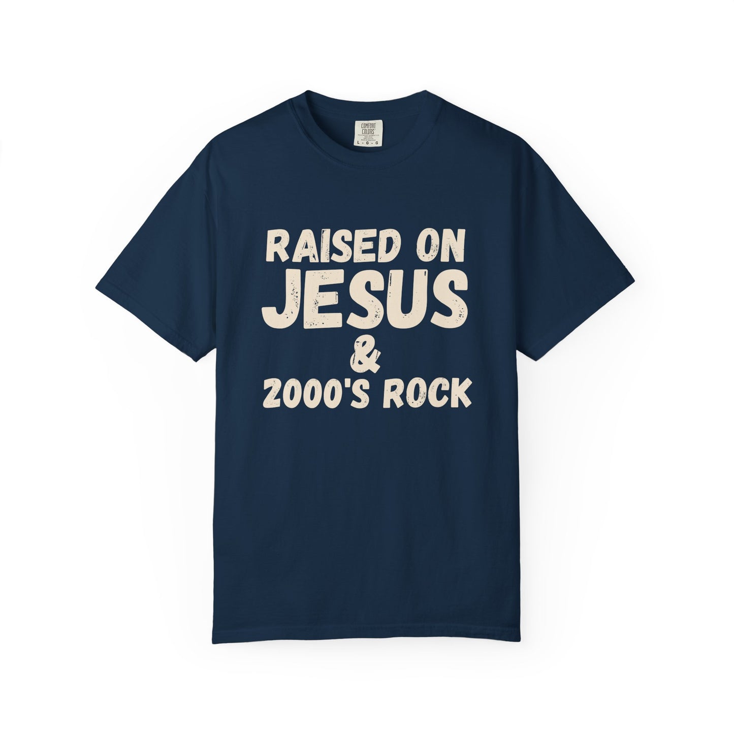 Raised on Jesus & 2000's Rock T-Shirt