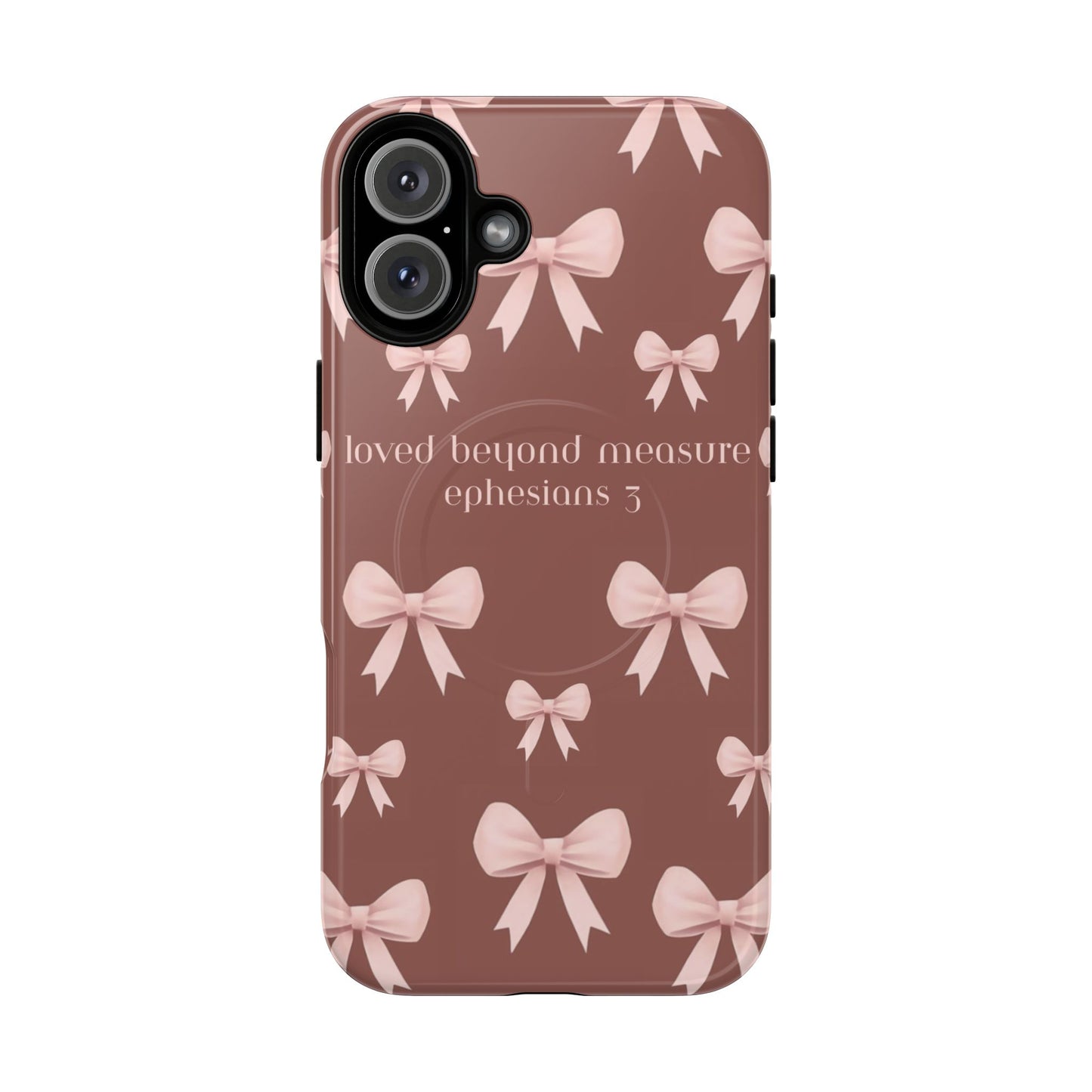 Pink Bows | Tough Magsafe iPhone Case