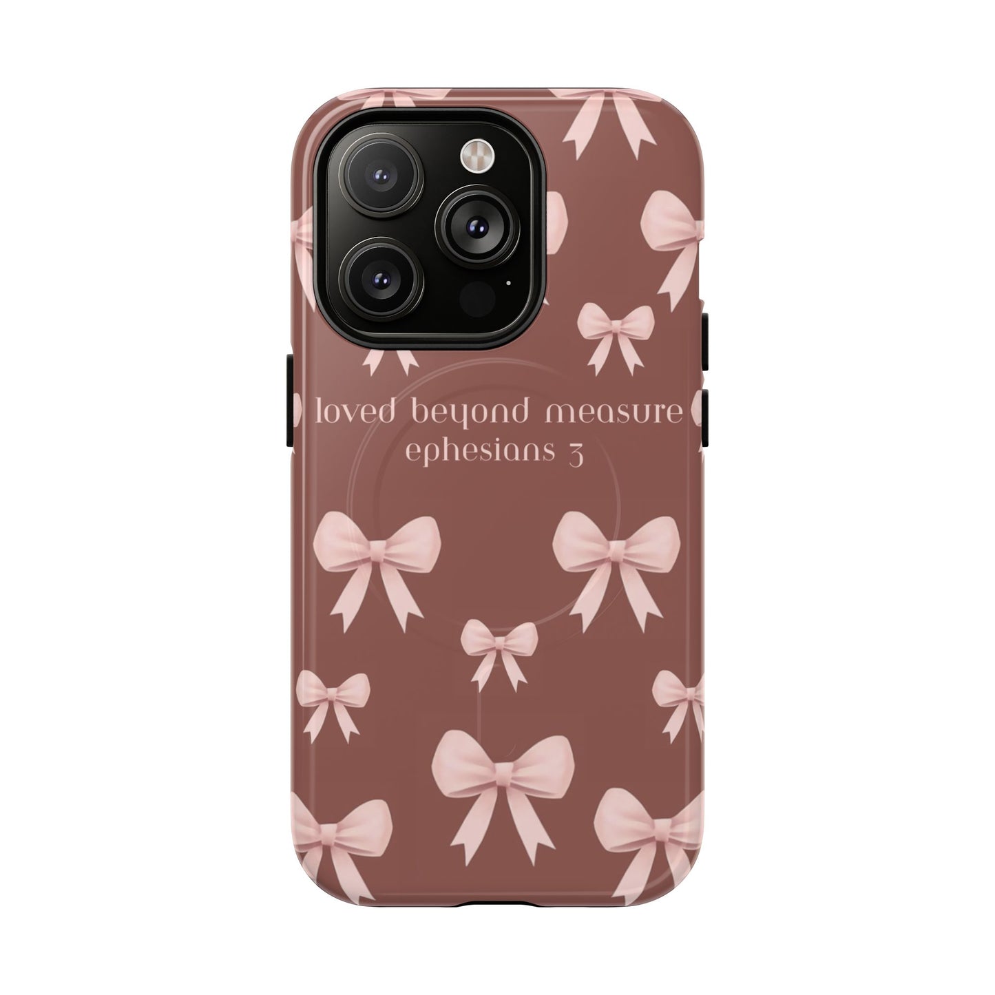 Pink Bows | Tough Magsafe iPhone Case