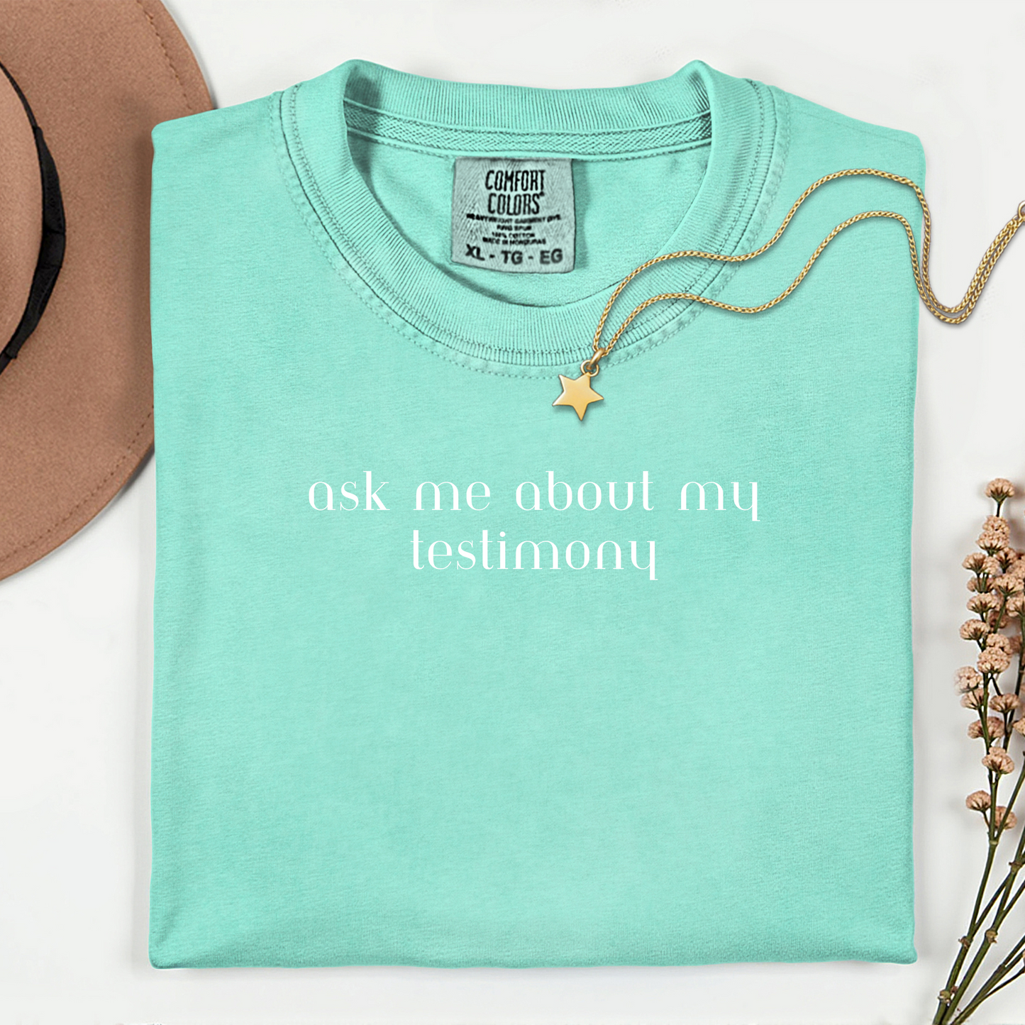 Ask Me About My Testimony- 1 Peter 3:15