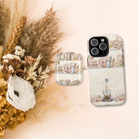 Book Lover Airpod Case