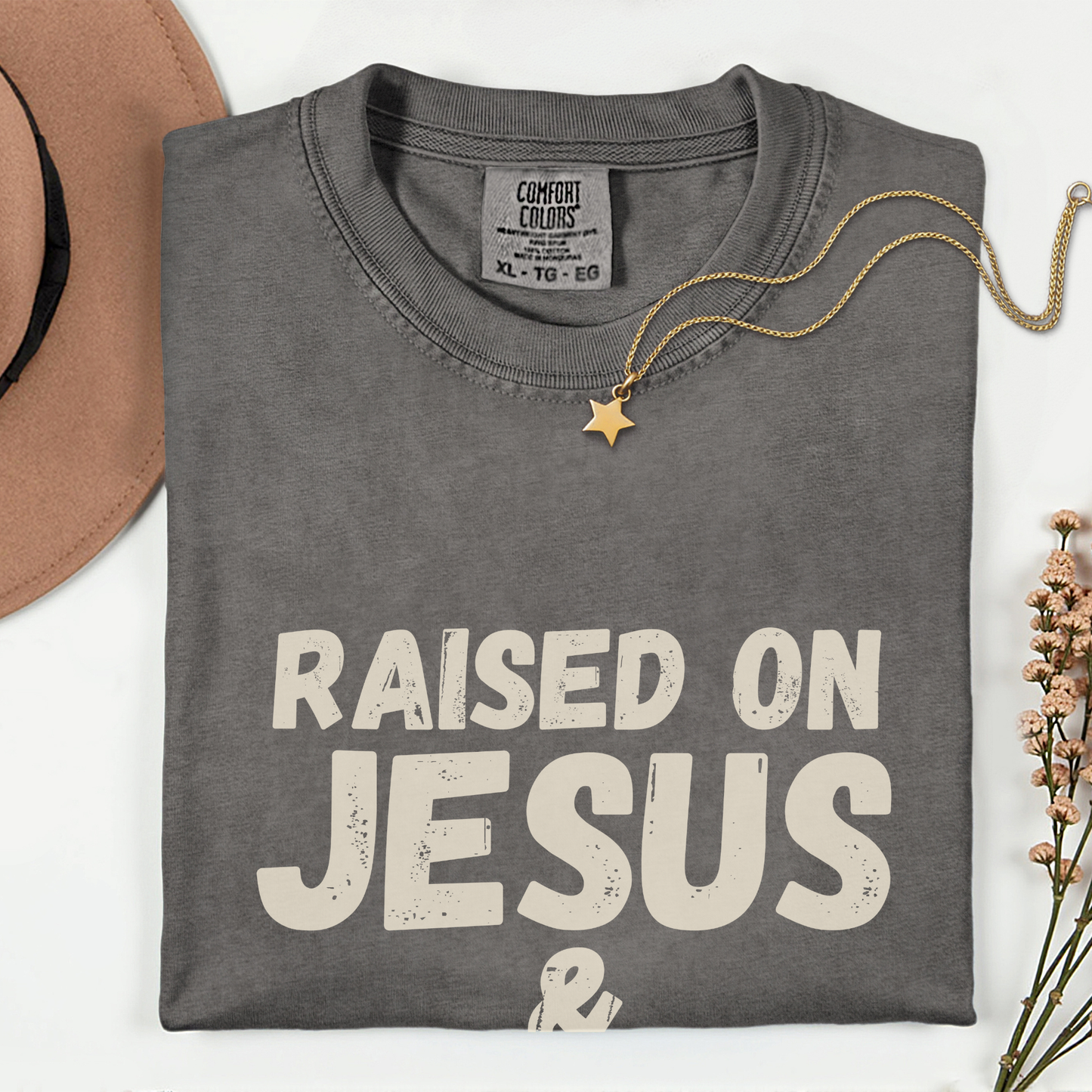Raised on Jesus & 2000's Rock T-Shirt