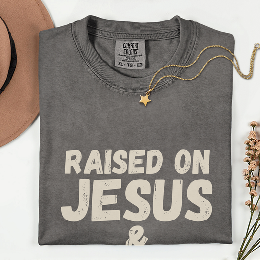 Raised on Jesus & 2000's Rock T-Shirt