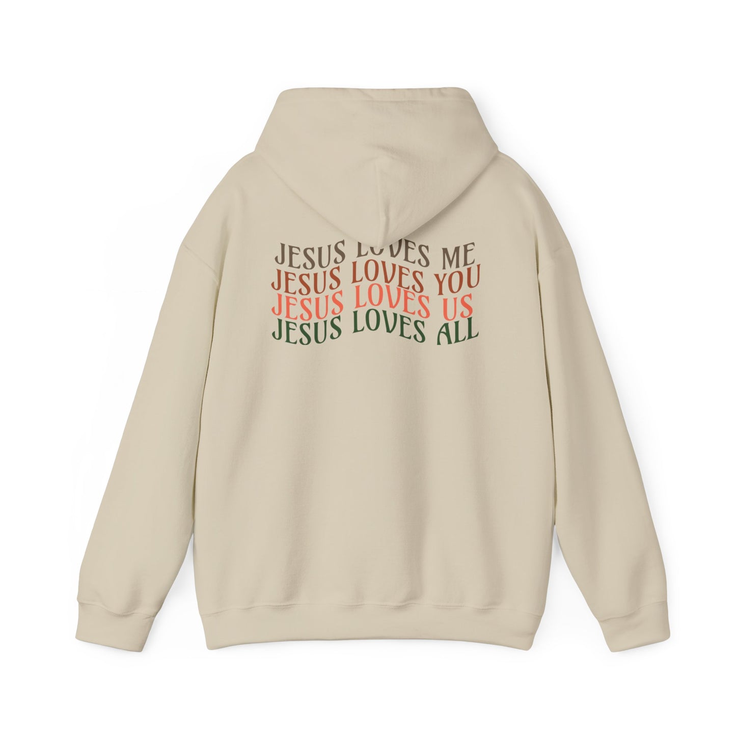 Jesus Loves All Hoodie- John 3:16
