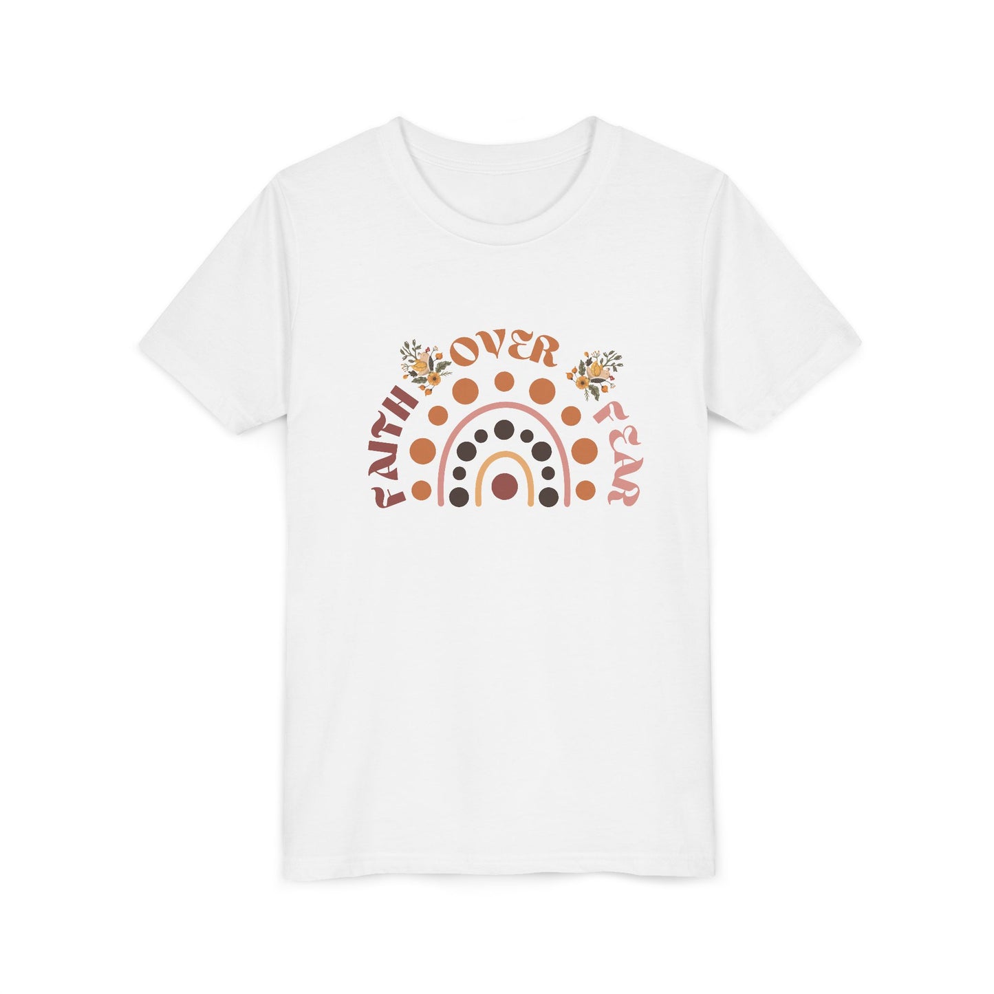 Faith Over Fear Youth Tee- 2 Timothy 1:7