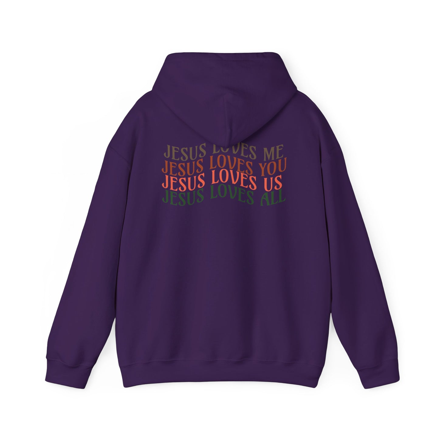 Jesus Loves All Hoodie- John 3:16