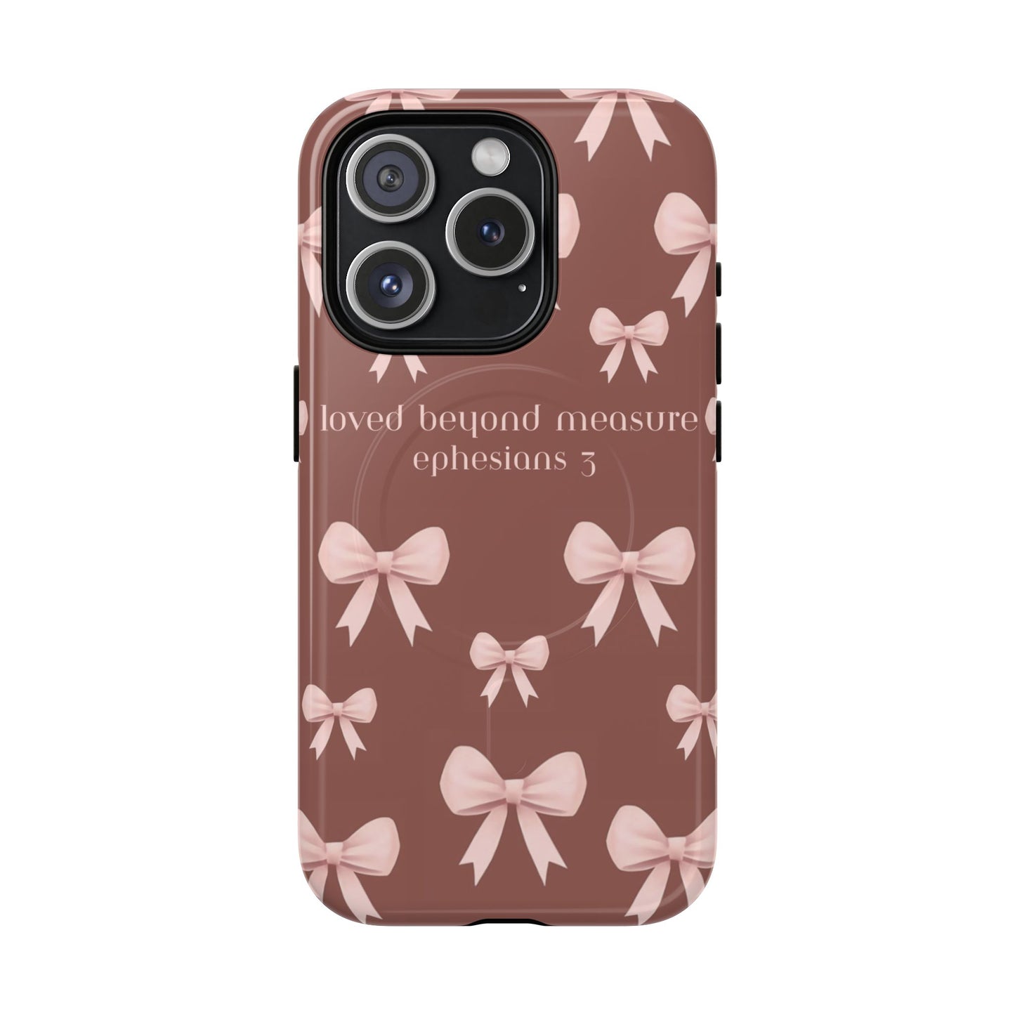 Pink Bows | Tough Magsafe iPhone Case
