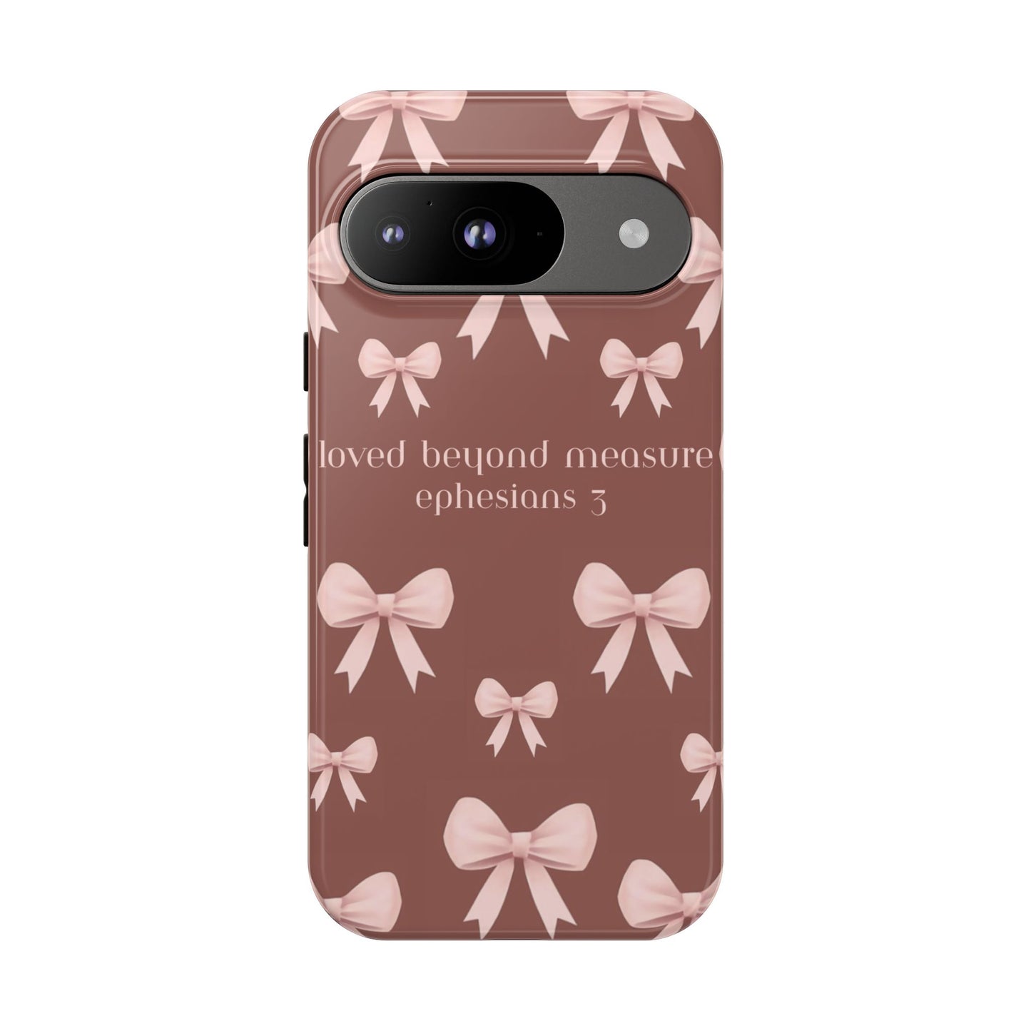 Pink Bows Phone Case- Ephesians 3