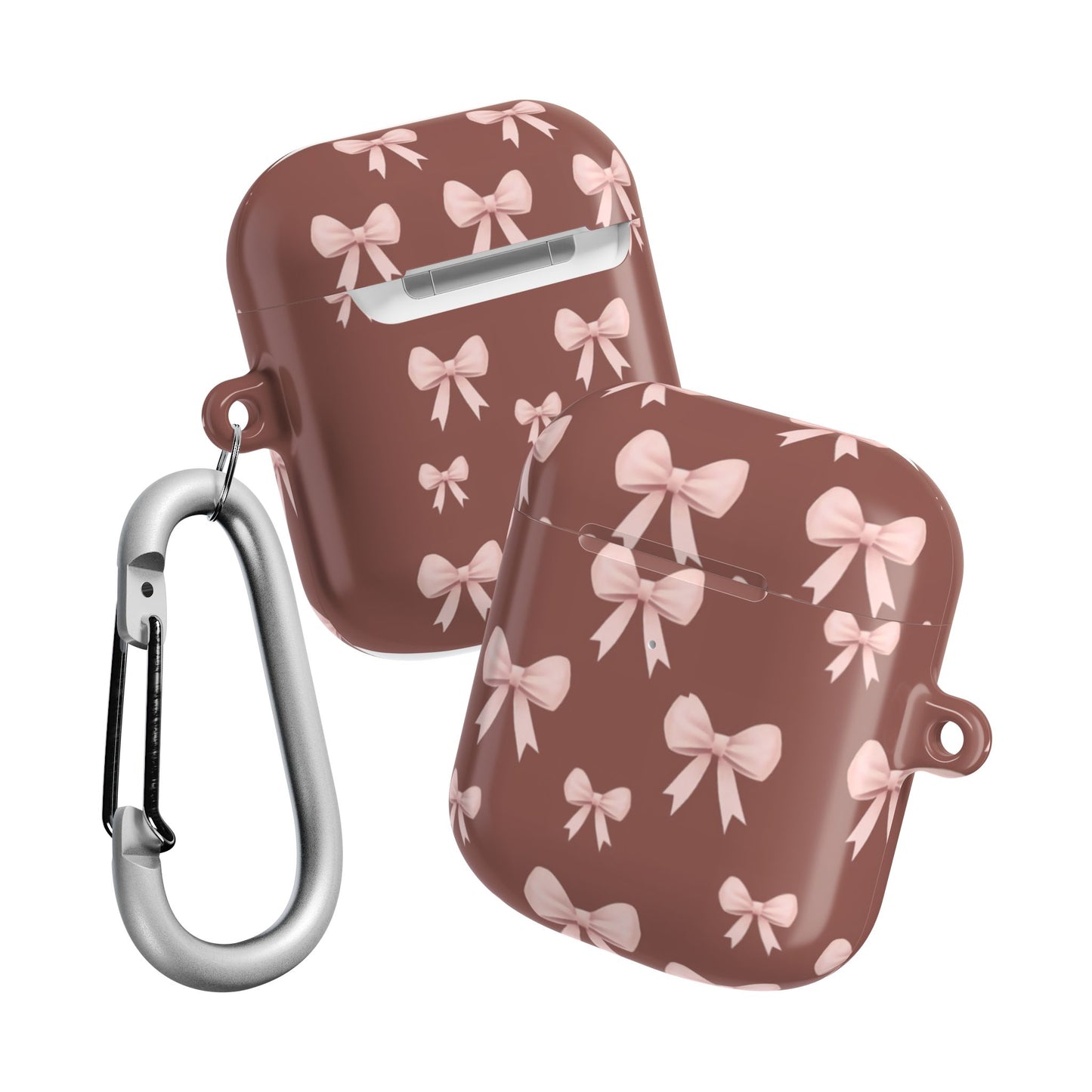 Pink Bows Airpod Case