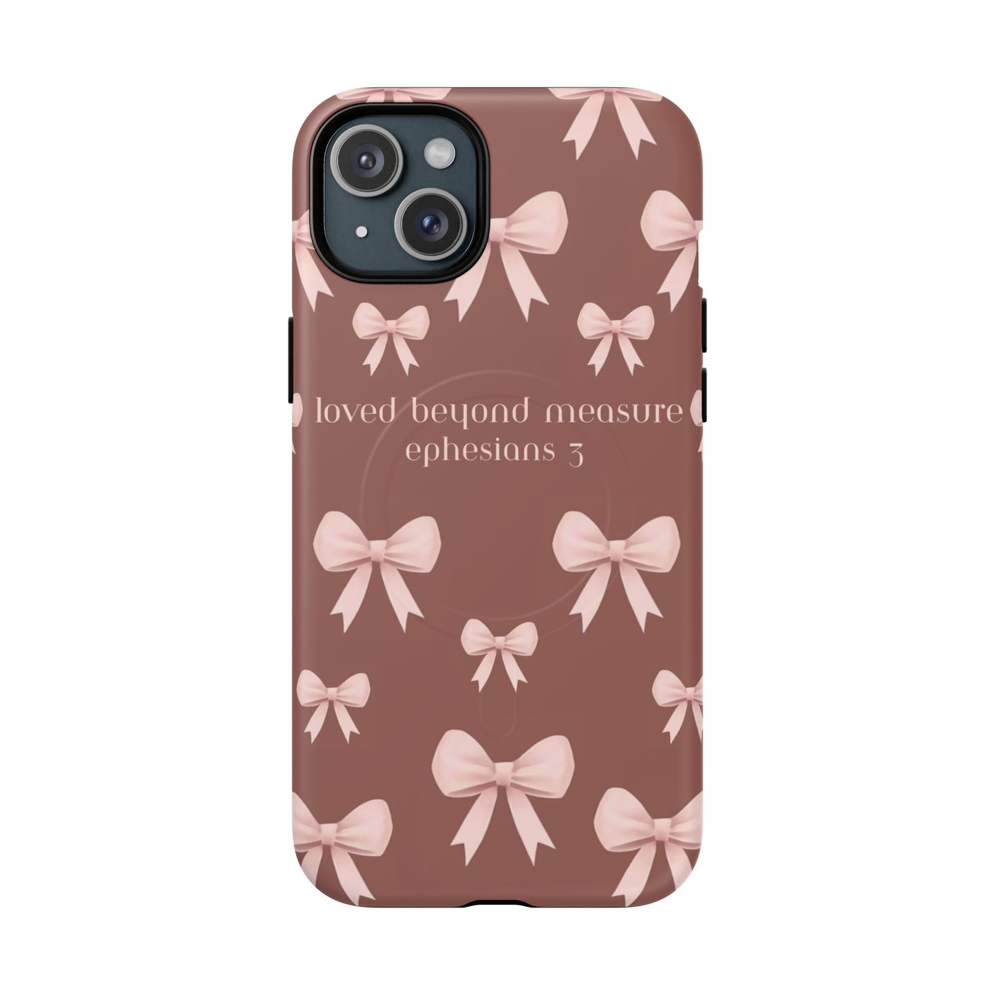 Pink Bows | Tough Magsafe iPhone Case