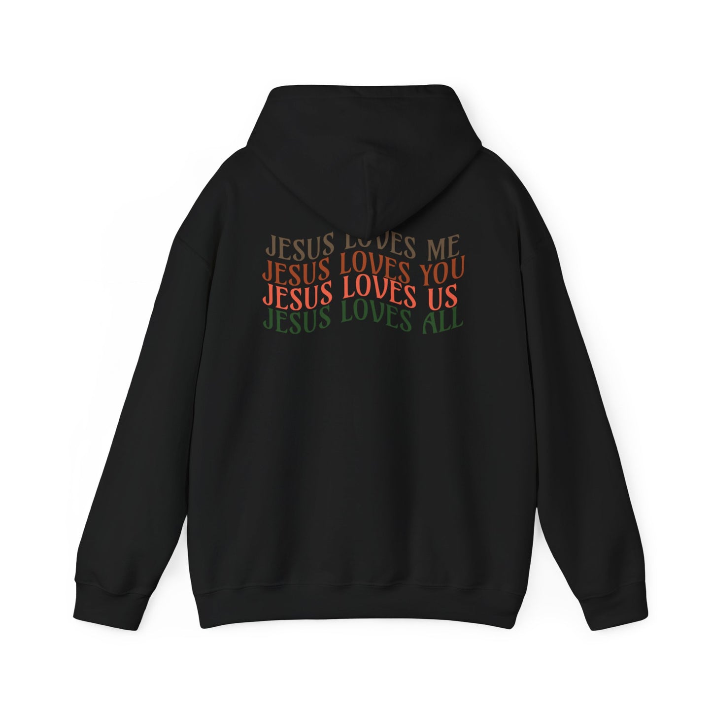 Jesus Loves All Hoodie- John 3:16