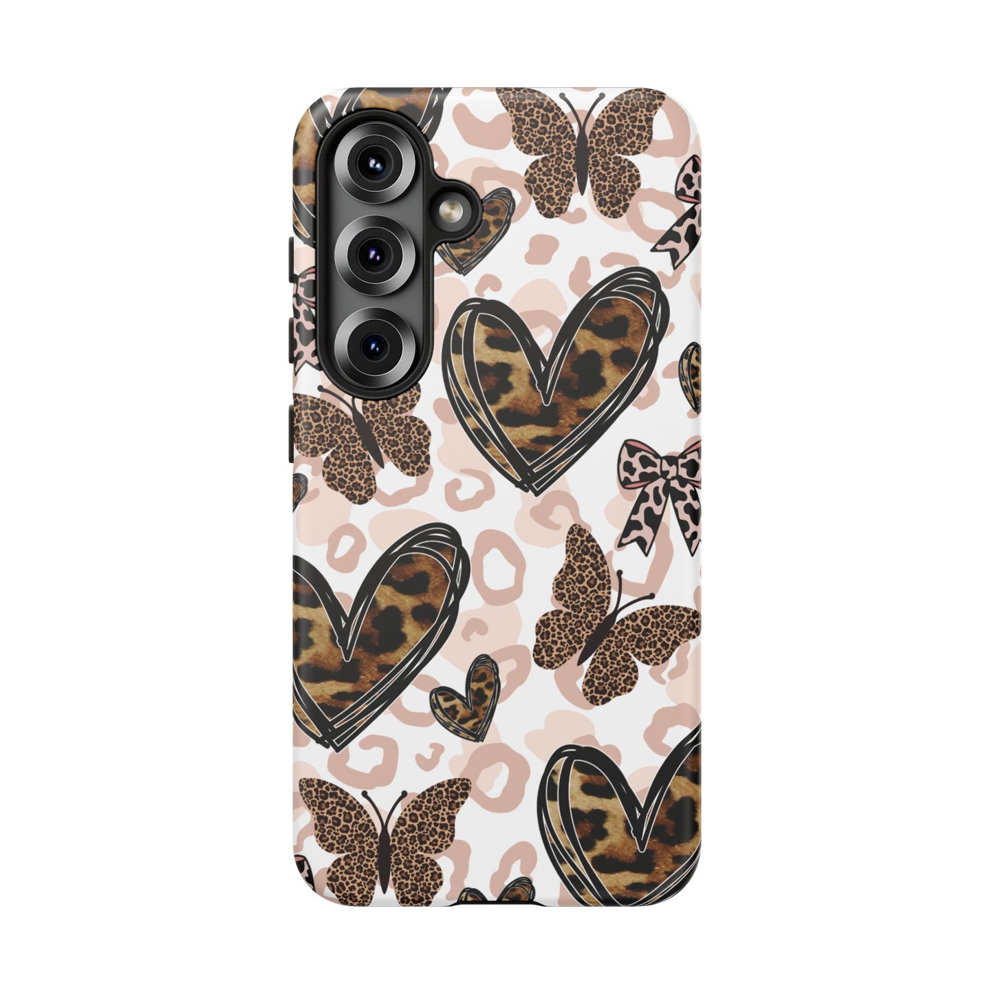 Cheetah Print Hearts & Butterflies | Samsung, Google, & iPhone
