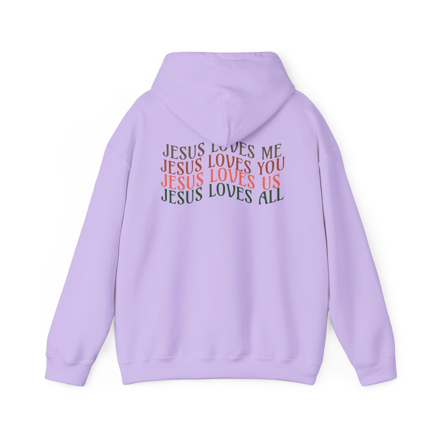 Jesus Loves All Hoodie- John 3:16