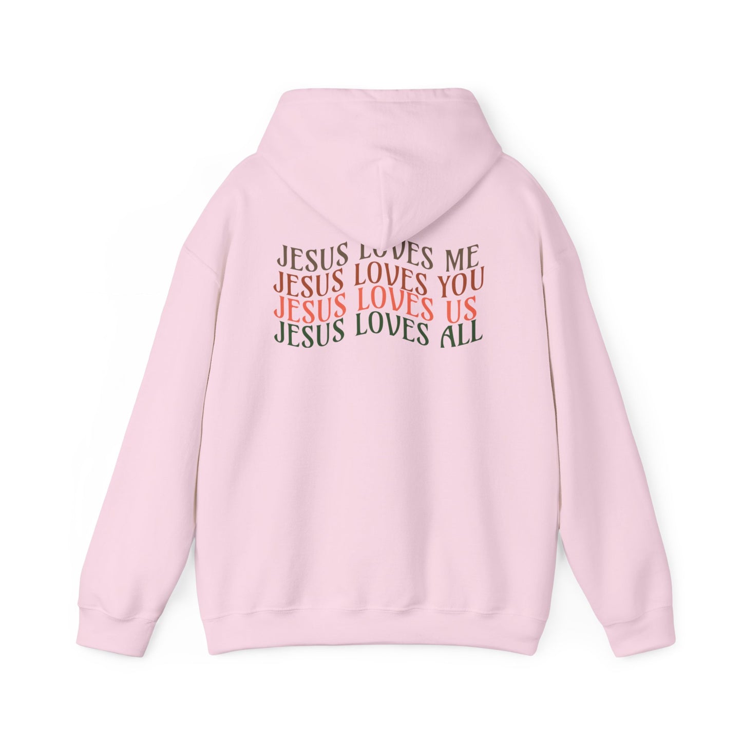 Jesus Loves All Hoodie- John 3:16