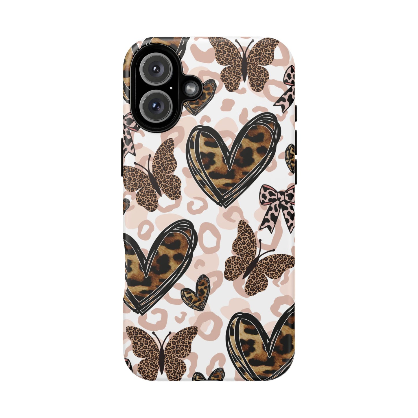 Cheetah Print Hearts & Butterflies | Samsung, Google, & iPhone