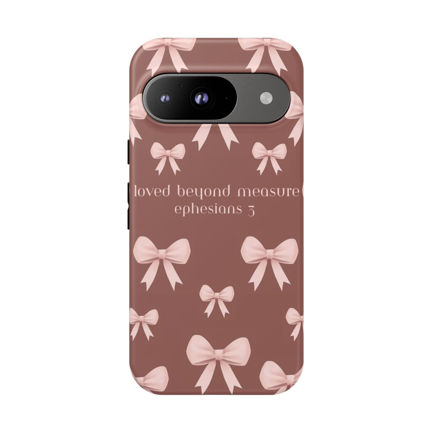 Pink Bows Phone Case- Ephesians 3